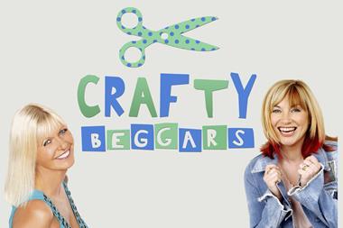 Hobbycrafts is sponsoring the show, Crafty Beggars, which launches in October