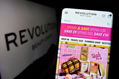 Revolution Beauty mobile site