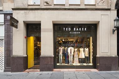 Ted Baker reported an uplift in sales