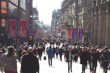 Overall footfall grew 1.6% year-on-year last month