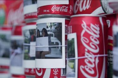 Coca Cola used drones to deliver drinks and messages from the people of Singapore to migrant construction workers