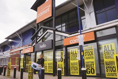 Comet is to shut all of its stores by December 18