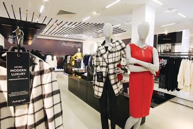 Marks and Spencer's total clothing sales rose in the first quarter