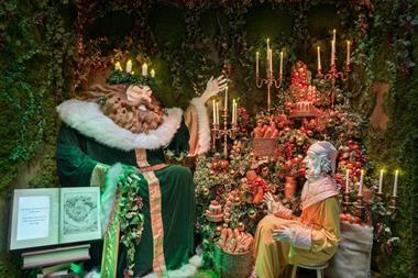 Fenwick Christmas window 2025