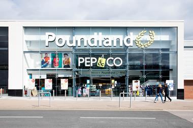 Poundland Pepco storefront