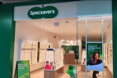 Specsavers store exterior