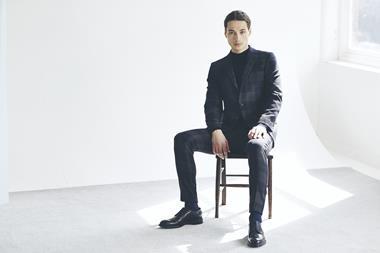 In menswear, Jigsaw's tonal tartan suit is the party season must-have.