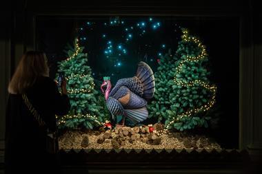 Fortnum & Mason Christmas window 2025