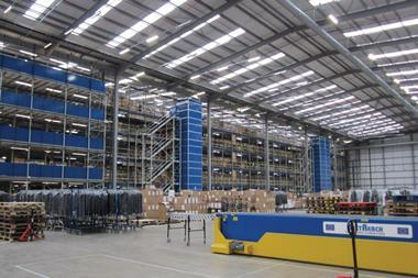 Asos has opened  a new warehouse since the Buncefield explosion
