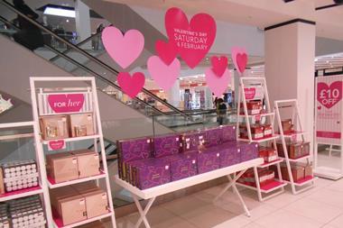 This is probably the most in-your-face and overtly commercial Valentine’s Day promotion in town at the moment and will probably suit the last-minute shopper on February 13.