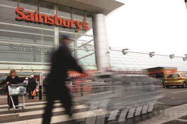 Saisnbury's sales fell in its first quarter