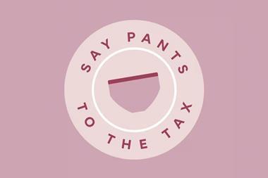 Say Pants to the Tax logo