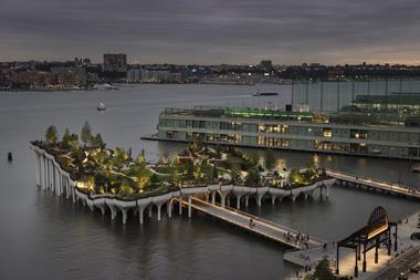 Little Island, on New York’s Hudson River, was unveiled this May following a $260m donation from billionaire media mogul Barry Diller