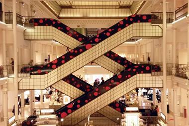 Luxury Parisian department store Le Bon Marché has used its Japanese promotion to add clever details to its already impressive store design.