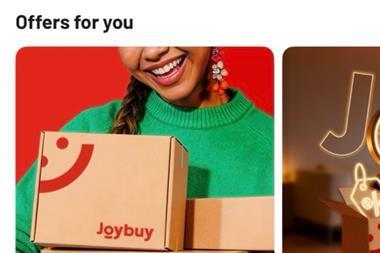 Joybuy website on mobile