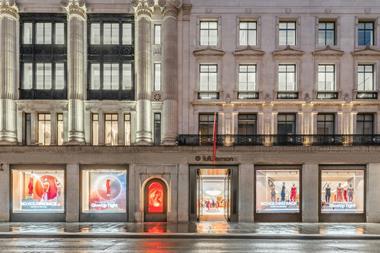 lululemon Regent Street flagship store in London