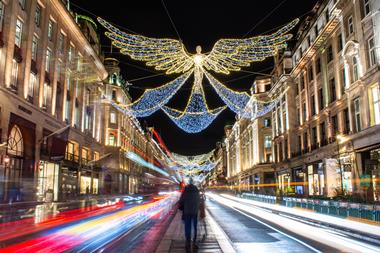 Regent Street Christmas lights