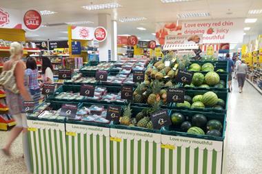 Tesco Love Every Mouthful in Yeovil store
