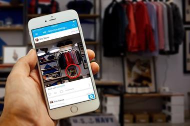 Foko's app allows in-store staff to share merchandising displays and receive feedback