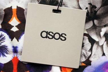 Asos clothing tag