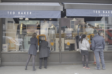 Ted Baker reported a rise in sales