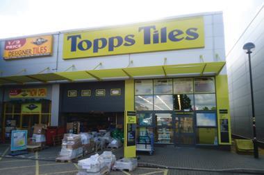 Topps Tiles has reported a 1.6% uplift in first quarter like-for-like sales