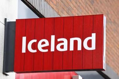 Iceland Store sign