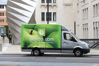 Ocado posted a quarterly sales rise