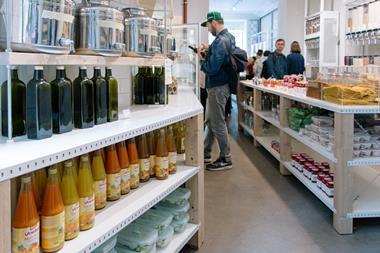 Original Unverpackt is a Berlin supermarket that produces no waste