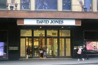 Australian department store David Jones