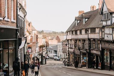 Shrewsbury high street