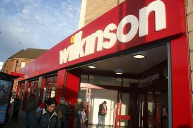 Wilkinson has withdrawn its interest in bidding for hardware retailer Robert Dyas