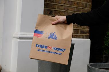 Screwfix delivery package