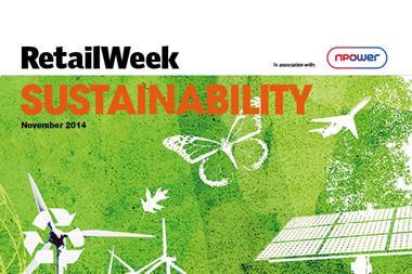 Retail Week Sustainability November 2014