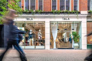 Tala Caranby Street store front