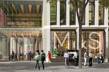 M&S Marble Arch - M&S flagship store, elevation to Oxford Street (1)