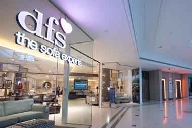 DFS reported a fall in sales