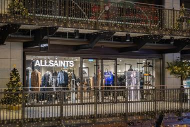 AllSaints store at Battersea Power Station
