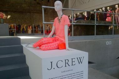 J Crew pop-up
