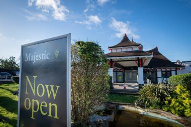 Majestic Wine has opened its latest new store at the iconic Chinese Garage in Beckenham, south London.