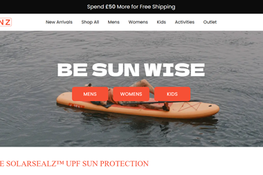 Sealskinz website