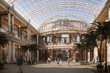 Intu owns shopping centres such as Manchester's Trafford Centre