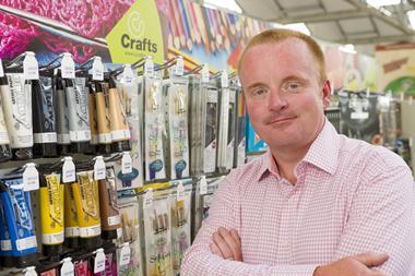 Former Hobbycraft boss Chris Crombie unveils flagship C-Crafts store
