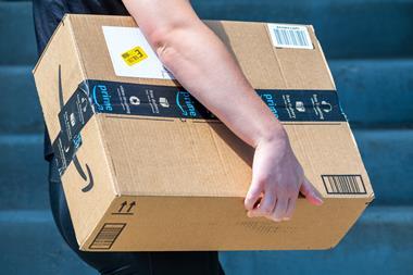 Amazon delivery package