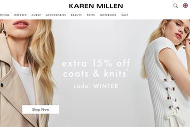 Karen Millen homepage