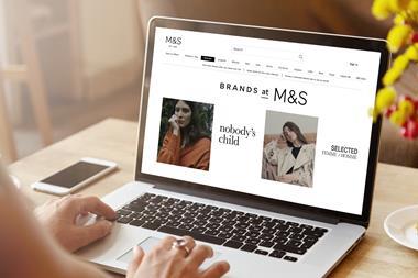 Marks & Spencer is to sell third-party brands on its website