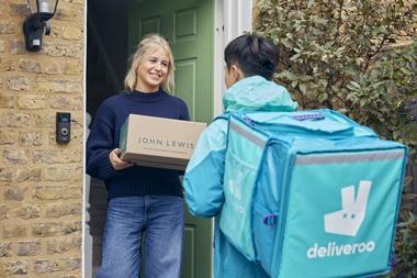 John Lewis available via Deliveroo 1