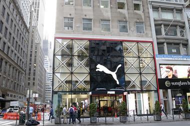 Puma store on Fifth Avenue, New York