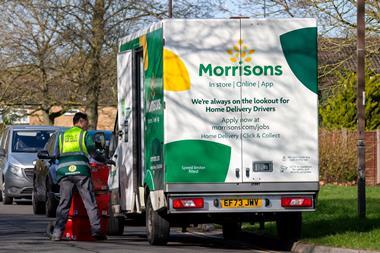 Morrisons Delivery Van