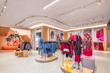 Lululemon Regent Street store interior